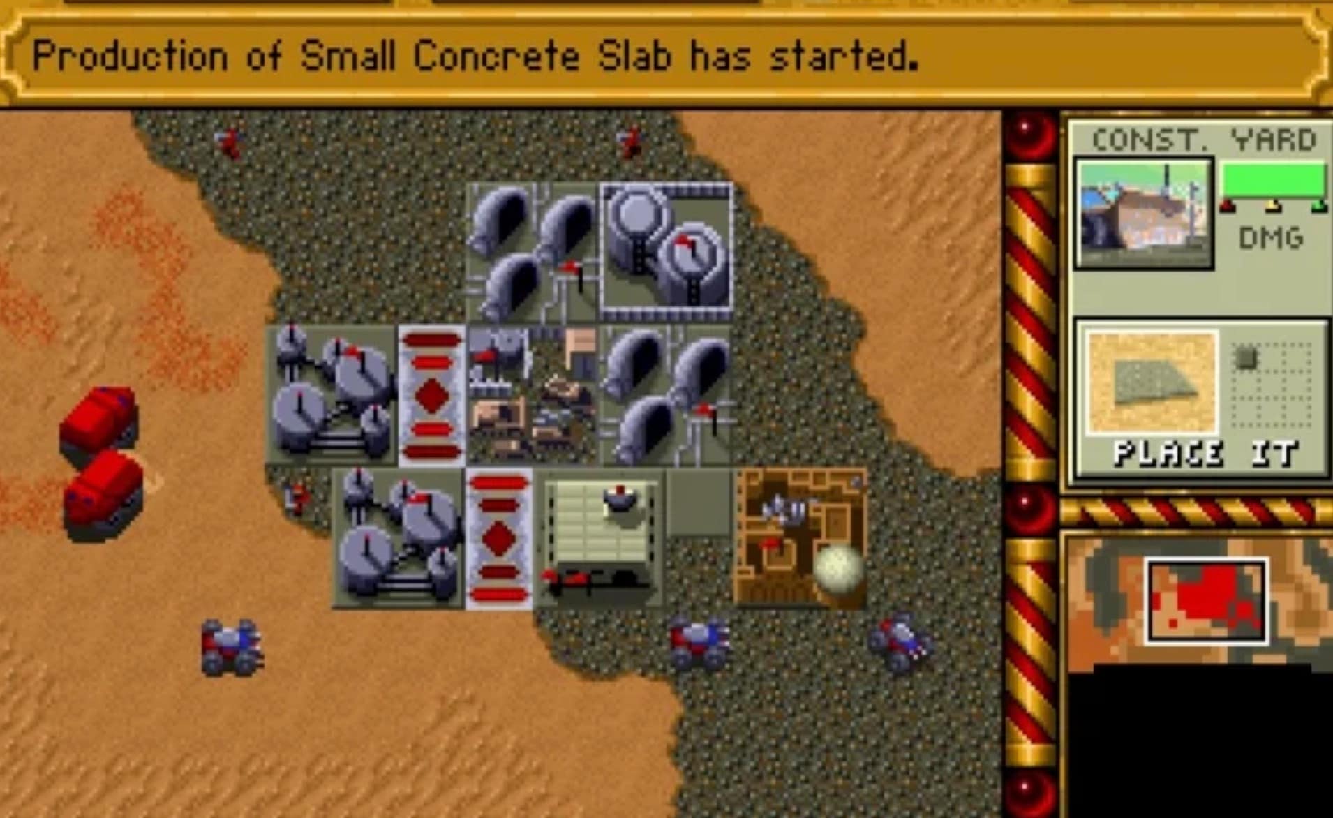 Game Dune II - The Building of a Dynasty